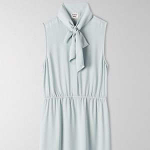 Sunday Best Tie-Neck Dress in Sea Breeze.
